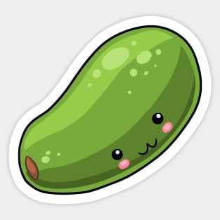 Kawaii Zucchini vegetable Sticker